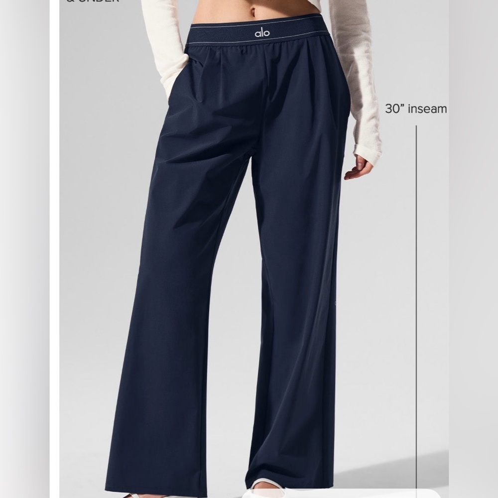 ALO- suit up trouser
